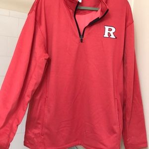 Quarter-zip pullover sweatshirt Rutgers